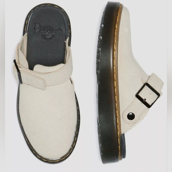 Dr. Marten Carlson Suede Casual Slingback Mules Size 11 - Picture 2 of 10